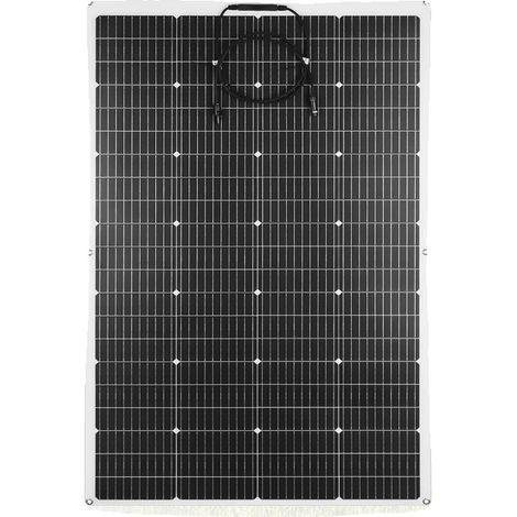 Pannello solare, potenza massima 200 W, tensione massima del sistema 600 V, design flessibile, intervallo di temperatura di funzionamento: da -25℃ a +60℃, efficienza 21% (1/5)