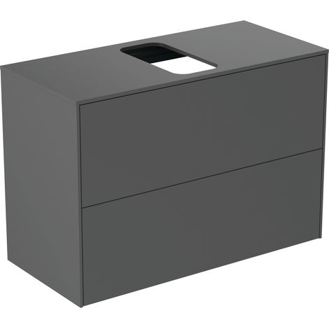 Ideal Standard Conca mueble bajo para lavabo, 2 extraíbles, (1/4)