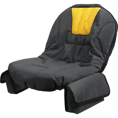 Housse De Siège De Tondeuse À Gazon De Siège De Tracteur Tissu Oxford Avec Rangement Latéral Installation Facile Sans Outils (1/5)