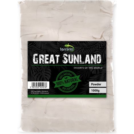 Terrario Great Sunland arcilla blanca PARA terrario 1KG accesorios animales (1/5)