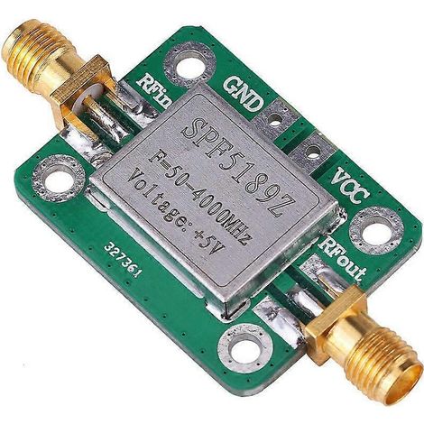 Rauscharmer HF-Verstärker LNA 50-4000MHz SPF5189Z, Hochleistungs-Verstärkungsmodul (1/5)