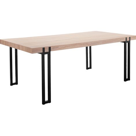 Azuma-Table de salle à manger 200x100 cm en chêne (1/5)