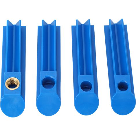 Adaptateur de nettoyeur de chasse d'eau, buse d'injecteur de carburant, Kit d'outils de nettoyage universel pour voiture et moto 4 pièces. (1/4)