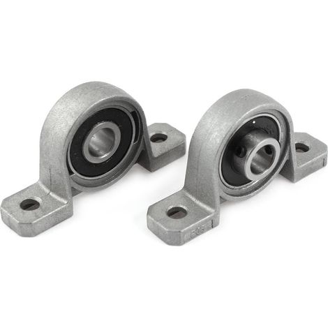 sourcing map 2 pièces coussin amortisseur 8 mm diamètre intérieur roulement à billes métallique de