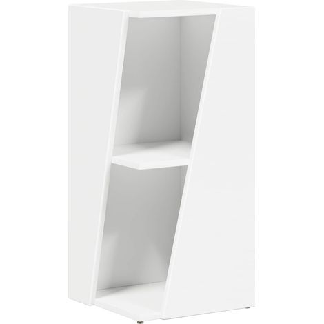 Maison Exclusive - Seitenregal Weiß 33 x 32 x 70,5 cm Holzwerksto