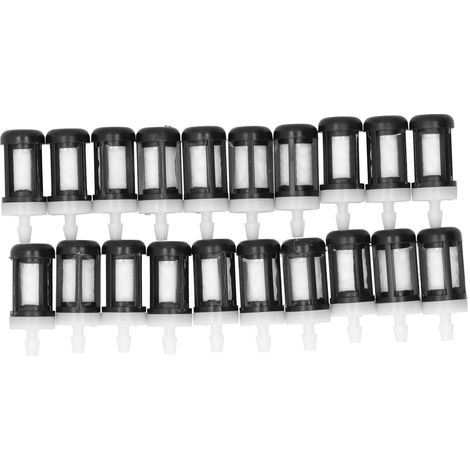 Lot 20 filtres carburant ABS – opération simple – pour Stihl FS45 FS46 FS55R FS86 FS90R FS100