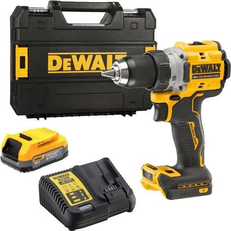 DeWalt DCD800E1T taladro atornillador inalámbrico 13 mm LED