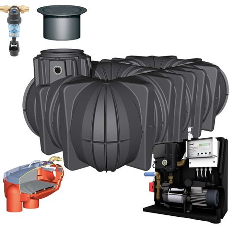 Platin Komplettpaket Haus Profess. 7500 L, PKW-befahrbar