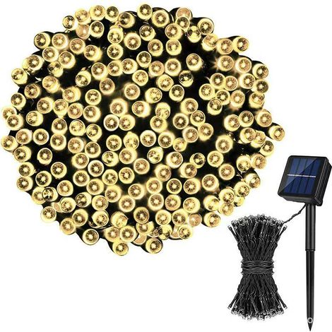 Bande LED 5 m, lumière chaude, intérieure/extérieure, minuterie, multicolore (1/2)
