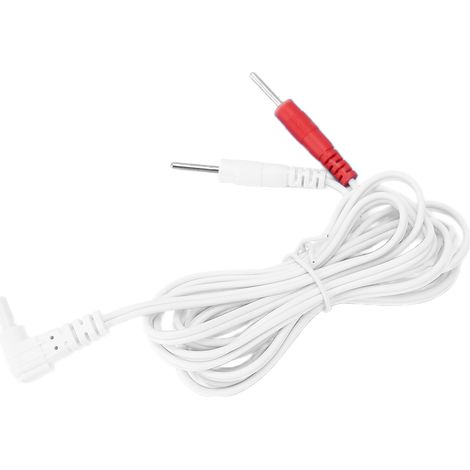 Câble de remplacement pour électrodes de massage - Fils de connexion pour appareil portable 2 en 1 (1/5)
