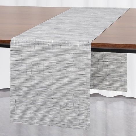 Ensemble de huit sets de table en bambou lavables Sets de cuisine ou de table, résistants à la chaleur, antidérapants, utilisables comme dessous de plat, set de table ou élément de décoration, 30 x 1 (1/5)