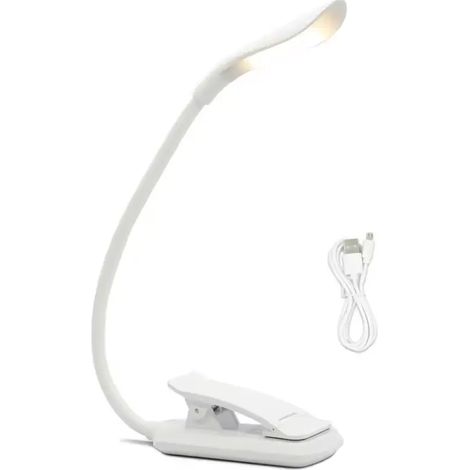Lampe LED portable rechargeable USB, liseuse flexible, veilleuse chambre, mini éclairage réglable (1/4)
