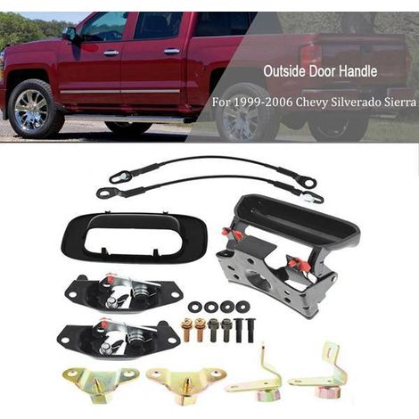 15074252 15074253 15078745 Reparatursatz für Heckklappen-Hardware, passend für Chevrolet 99-06 (1/5)