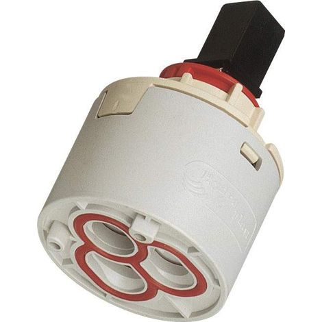 Cartouche thermostatique de remplacement G40 – Tige en laiton avec adaptateur plastique – Angle d'ouverture 24° – Pour mitigeur diamètre 40