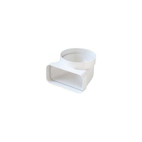 FPLUS codo mixto pvc 120mm 147x70 mm , Características Features
1. Válvula retención.
2. Construcción en latón según UNE-EN 12165.
3. Extremos rosca gas (BSP) hembra s/ ISO 228/1.