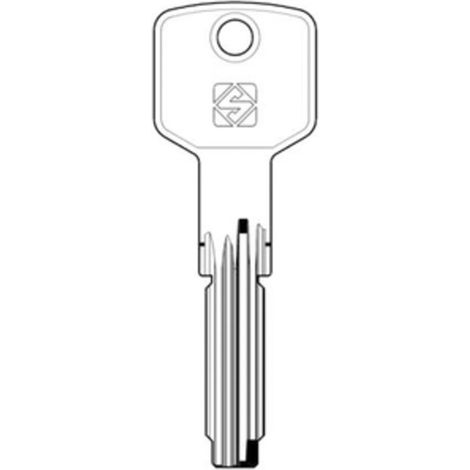 SILCA CS115 CHIAVE PUNZONATA OTTONE Q.TA 5