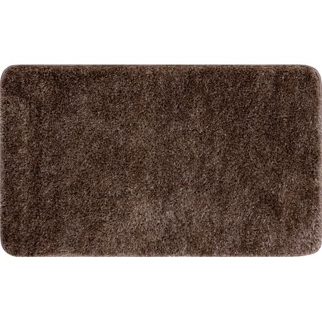 Badteppich SYNERGY, Glamour, rutschfest, weich – lurex beige beige 50x80 cm