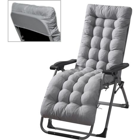 Eosnow Patio Chaise Lounge Kissen Sun Lounger Pad Stuhlkissen für Reisurlaub im Freien im Freien im Freien