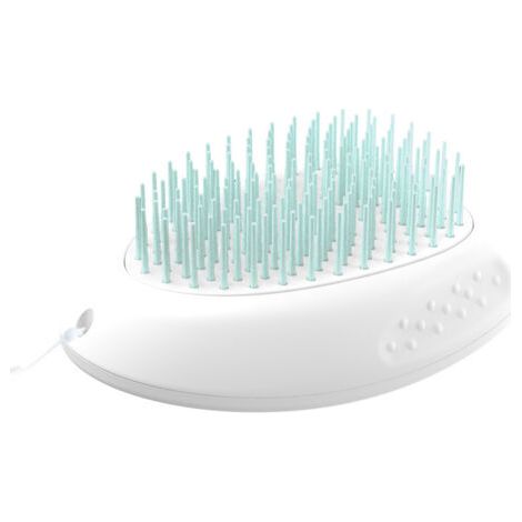 Brosse pour chien et chat (verte), brosse pour chien auto nettoyante, brosse pour chat, brosse de toilettage pour chien, brosse de toilettage pour animaux. (1/5)