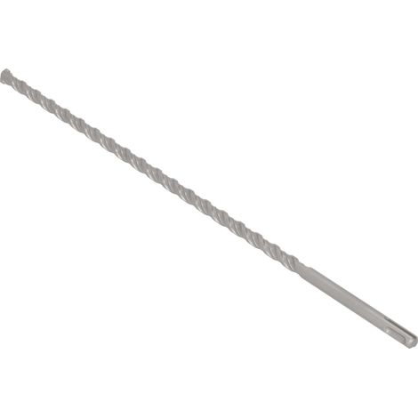 KOTARBAU® Kotarbau® Foret Beton Sds Plus 12x450mm - Meche Beton avec Pointe en Carbure Foret Béton - Foret Perforateur - Foret Hélicoïdal Pour Pierre Kvs - en Acier 40Cr - Argent