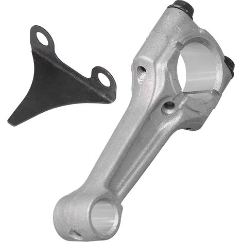 Pleuelstange aus Stahl in H-Form für den Motor EY20 167 RGX2400, Ersatz-Kurbelwellenpleuelstange, Benzingenerator-Teil, kompatibel, robust und langlebig. (1/5)