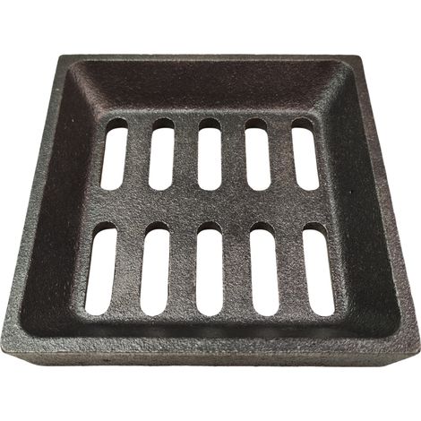 Grille à cendres pour poêles à cheminée Stockholm 6 de Oranier - fonte - dimensions d'encastrement parfaitement adaptées