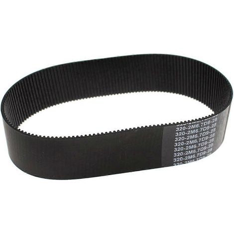 Courroie de crémaillère de direction pour Mercedes-Benz W205, W207 et W907 (noire) (1/5)