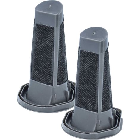 vhbw 2x Innenfilter Ersatz für Bosch 12008919  für Staubsauger, Akku-Stielstaubsauger - Schwarz Kunststoff (1/5)