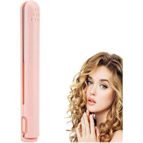 Mini Fer Boucler PolyvalentMini Dual-purpose Curling IronMini Lisseur et Bigoudi 2 En 1Mini Fer Friser Sans F PRODUIT DE PERMANENTE (1/4)
