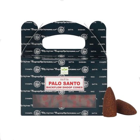 24 cônes d'Encens à refoulement Nag Champa Palo Santo