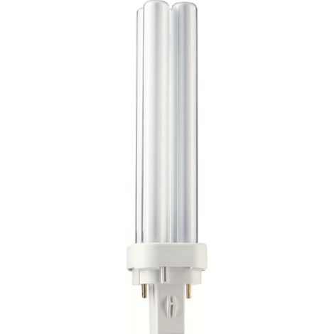 Philips lampadina lampada fluorescente compatta senza alimentatore integrato master pl-c 18w/840 /2p 1ct/5x10box master pl-c 2pin 18 w