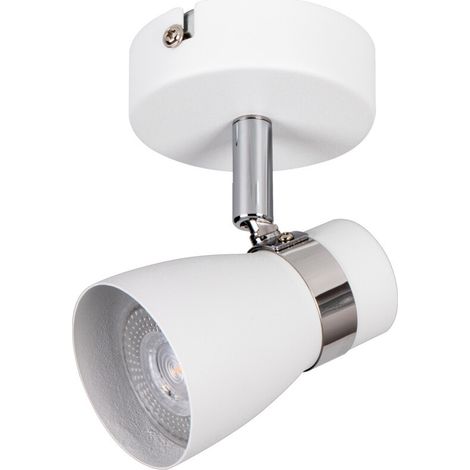 Applique Kanlux ENALI 28760 bianco/cromo GU10 1 luce (1/5)