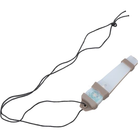 Lampe de signalisation pour casque, lampe d'identification personnelle, lampe clignotante de sécurité militaire, lampe de signalisation de survie en extérieur, couleur terre (lumière bleue) (1/5)