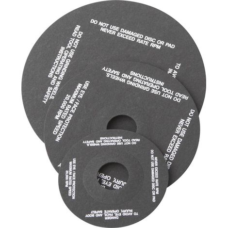 Jeu de 3 disques support 75, 100 et 125 mm pour disqueuse OP 1214 - SA 1214 - CLAS Equipements