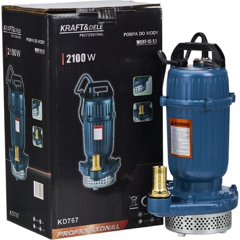 Pompa Sommersa KD767 2100W Per Acqua Sporca E Pulita Drenaggio Veloce Per Cantieri E Scantinati (1/5)