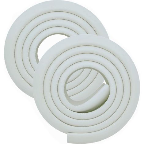 Bande de chant en mousse 2 pièces Protection de table NBR Autocollante Protection d'angle Protections d'angle de table Protection de (1/5)