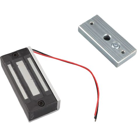 Mini serrure électromagnétique DC12V 60KG, serrure de porte magnétique électronique, verrouillage par mise sous tension (1/5)