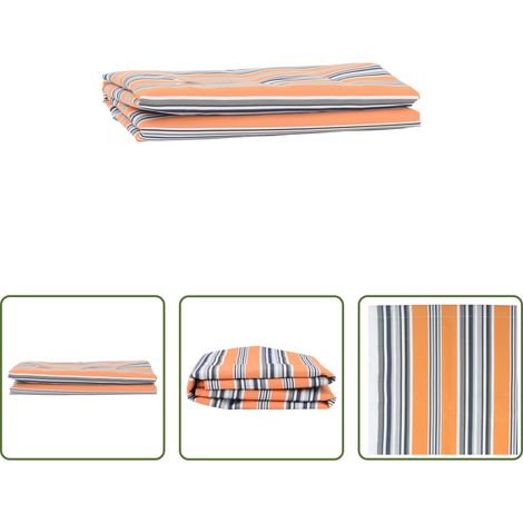 Auvent extérieur -  Remplacement de store Bleu et Orange 1000 x 160 cm (1/5)