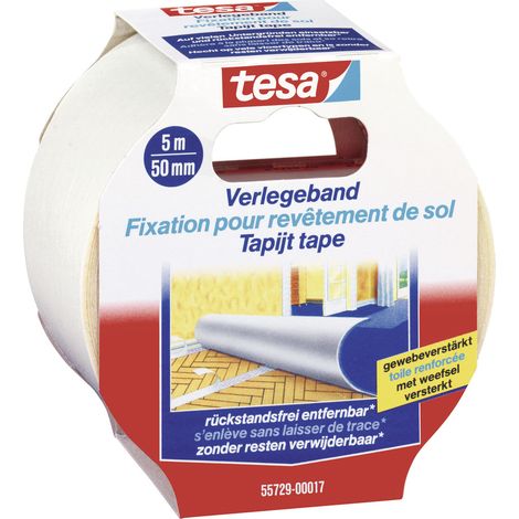tesa REMOVABLE 55729-00017-11 Verlegeband  Transparent (L x B) 5 m x 50 mm 1 St.