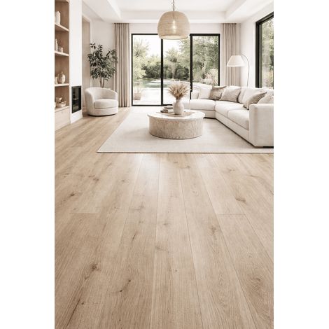 Lames SPC PVC 5 MM Clipsables - Sol Vinyle Rigide - Haute Résistance – Bottes de 12 lames, 2,68m²