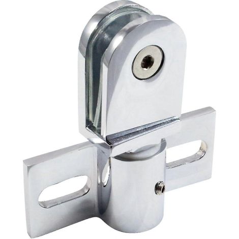 Charnière pivotante pour porte de douche en verre-- (1/5)