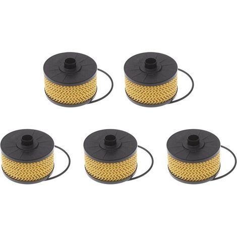 Cinq filtres à huile pour Dacia : 2811800210, 2001800009, 1520900Q0F, 152095084R (1/5)