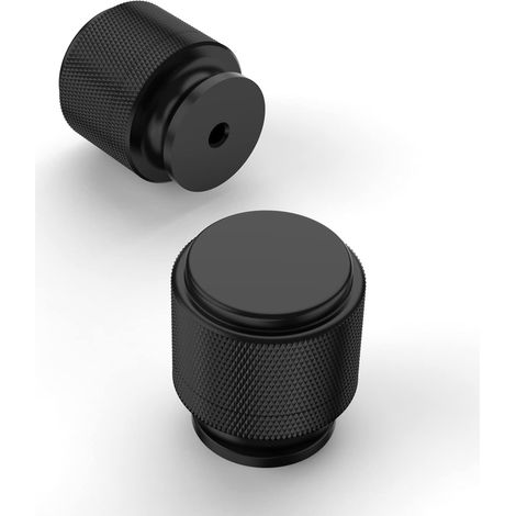 10 boutons de meuble noirs pour tiroirs et placards, petits accessoires de décoration intérieure (1/5)