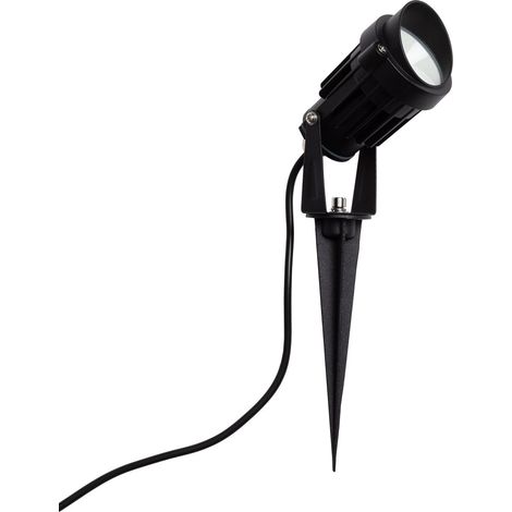 Spot LED Extérieur 6W sur Piquet Palm EasyFit 12V Noir