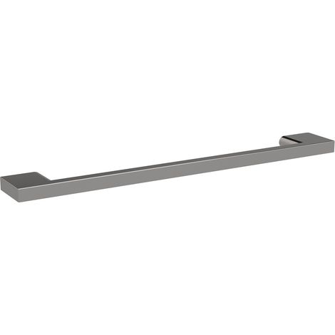 Hudson Reed Brushed Pewter 223mm D Shaped Furniture Handle - H716 (1/2)