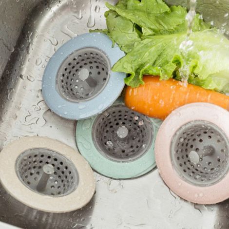 Crémaillère de bonde, panier filtrant pour bonde de salle de bain (1/5)