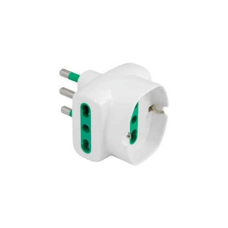 FME 82640-EW ADATTATORE TRIPLO 16A 2P+SCHUKO EASY 50 PZ
