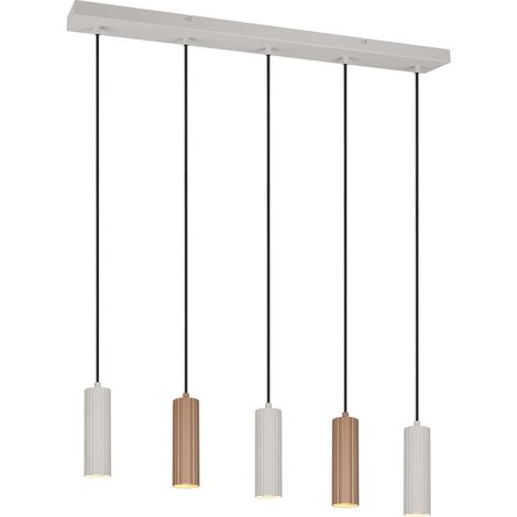 Suspension Soka 5-brun moka clair et gris - 367700565 (1/3)