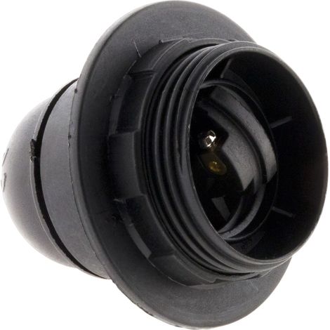 E27 Termoplástico Simple Anillo Negro