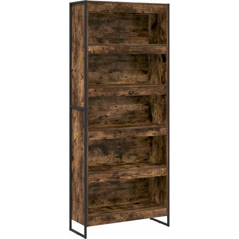 Maison Exclusive - Bücherregal 2 pcs Raucharbe 80 x 30 x 189,5 cm